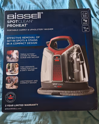Bissell lavatappeti lava-divani lava-tessuti