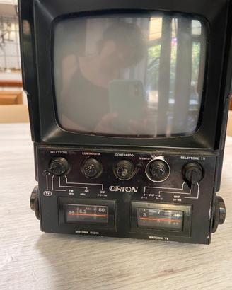 Televisore/radio Orion anni 80