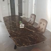 Tavolo allungabile design in vetroceramica