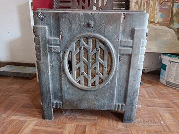 Stufa legna epoca da restauro Magny Vernois