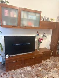 Soggiorno completo noce nazionale