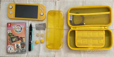 Nintento Switch Lite Gialla- come nuova