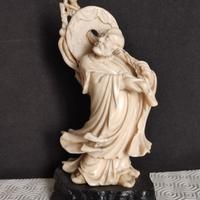 statuina cinese in resina 
