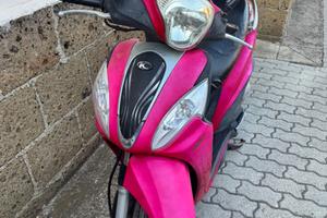 Kymco People one 125 rosso anno 2014