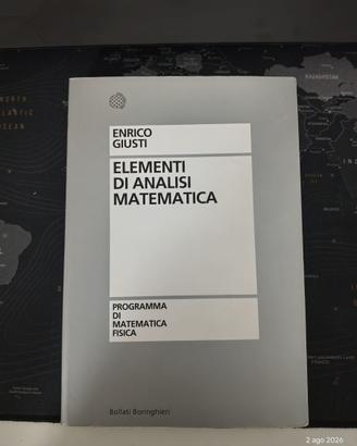 ELEMENTI DI ANALISI MATEMATICA DI ENRICO GIUSTI