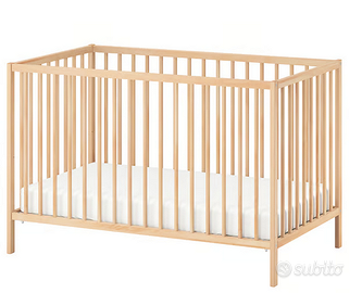 Lettino Ikea Sniglar con materasso