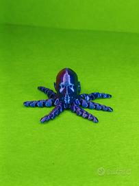 Polpo Articolato 3D 🐙 | Testa Stile The Rock