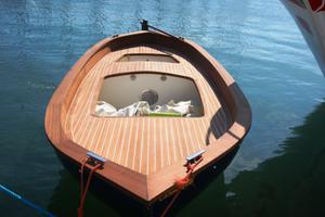 Gozzo in legno 6m restauro con epossidica 2025