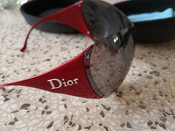 occhiali da sole dior ski 1 rosso