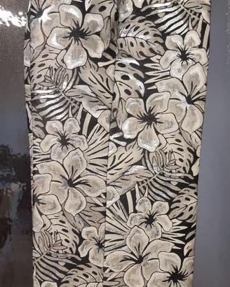 Pantalone fantasia argento 