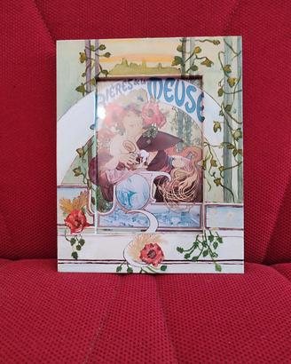 Quadro proseguito su cornice Alphonse Mucha