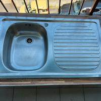 Lavandino cucina FRANKE una vasca + sgocciolatoio
