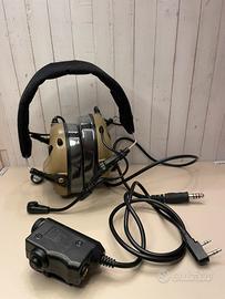 Cuffie tattiche Earmor M32 mod3 PTT kenwood