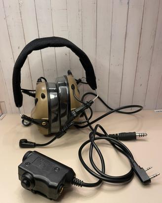 Cuffie tattiche Earmor M32 mod3 PTT kenwood