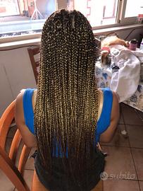 Parrucchiere specializzato in trecce africane