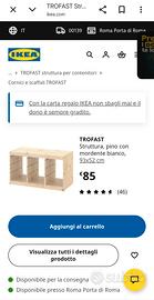 Contenitore/struttura giochi Trofast