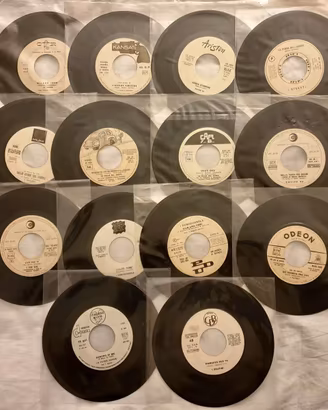 vari 45 giri promozionali e jukebox