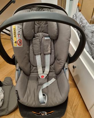 Ovetto Cybex Cloud Z e Base Isofix ruotante 360