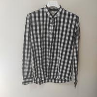 Camicia uomo bianca a quadri