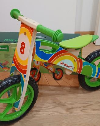 Bici in legno Montessori 12"