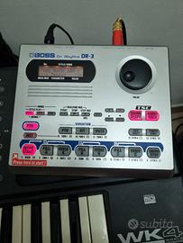 Boss dr3 batteria  drum machine