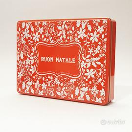 Scatola di latta collezione Buon Natale Esselunga