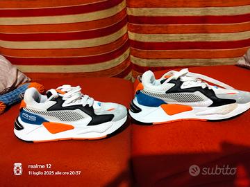 scarpe da ginnastica usate pochissimo ottime condi