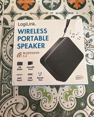 Mini cassa wireless portatile
