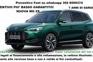 Mg ZS , da immatricolare !