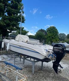 Barca Ranieri con motore mercury 40Cv