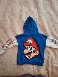 felpa bambino Super Mario