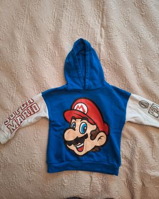 felpa bambino Super Mario
