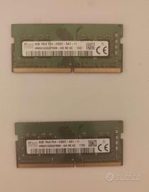 "2x RAM SK hynix 8GB DDR4 2400 SODIMM PC4 Notebook