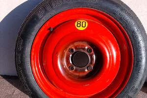 ruotino di scorta 125 80 R15 Pirelli 4 fori