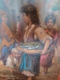 quadro   olio su tela  