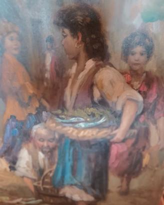 quadro   olio su tela  