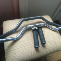 Manubrio honda +tommaselli + manopole, contrappesi