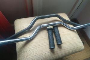 Manubrio honda +tommaselli + manopole, contrappesi