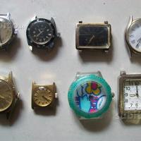 Lotto 8 orologi a corda da riparare