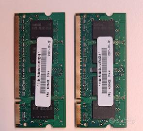 RAM SAMSUNG 512MB 2Rx16 PC2-5300S-555-12-A3