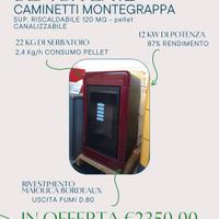 stufa pellet video black LX12 caminetti Montegrapp