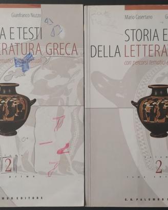 Storia e testi della letteratura GRECA 2,Casertano