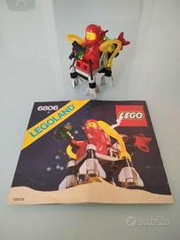 Set lego spazio/space 6806 completo con figure e i