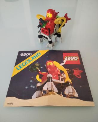 Set lego spazio/space 6806 completo con figure e i