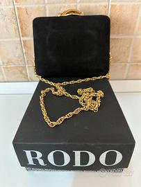 Rodo borsa vintage pochette nera, usato
