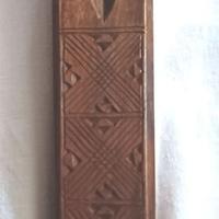 Flauto doppio in legno