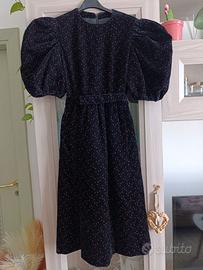 Abito Sartoriale Vintage anni '80 - Velluto & Pois