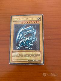 Yu-Gi-Oh Drago Bianco Occhi Blu rara