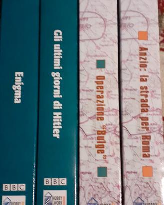 7 video cassette Seconda Guerra Mondiale / Vietnam