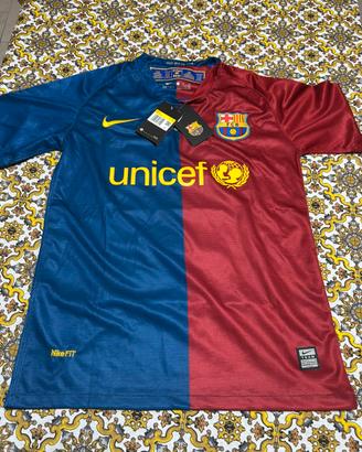 maglia calcio fc barcellona 2008/09 messi 10 ⚽️